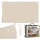 Relaxdays Sonnensegel beige Beige