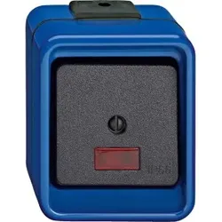 Merten 375998 Wipptaster, Wechsel, 1-polig, blau, SCHLAGFEST
