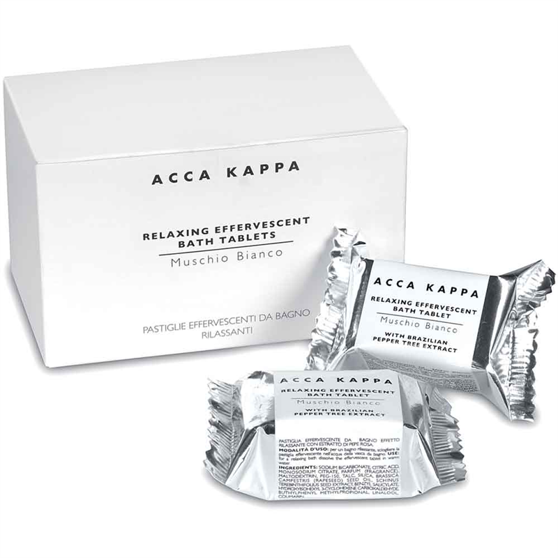 Acca Kappa White Moss Badetabletten 50 x 28 g
