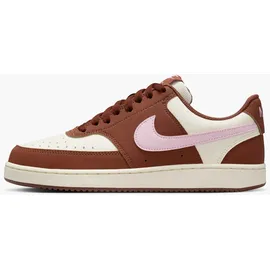 Nike Court Vision Low Damen Soft Pearl / Pink Foam / Fauna Brown 39