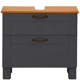 Home Affaire Waschbeckenunterschrank Rodby 60 x 55 cm Grau