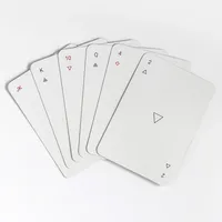 MINIMALCARDS® | minimalistische Design Spielkarten in blickdichter Casino Qualität aus Berlin | Professionelles Kartenspiel aus umweltfreundlichem Spielkarton für Poker Bride Black Jack Skat