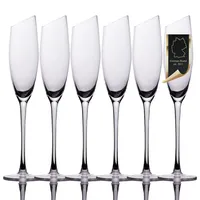Intirilife Sektglas 0,15 l 6-tlg.