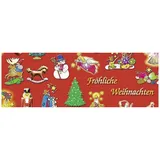 Ursus - Ludwig Bähr Bastelkartonpapier Weihnachts-Transparentpapier 115g/qm 30,5x50cm VE=10 Blatt