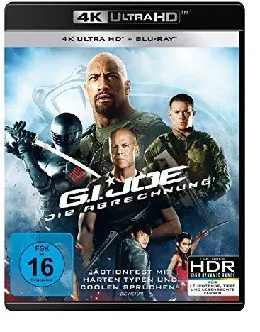 G.I. Joe - Die Abrechnung  (4K Ultra HD) (+ Blu-ray 2D) (Neu differenzbesteuert)