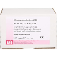 Laboklinika HCG Teststreifen Schwangerschafts-Frühtest 20 St.