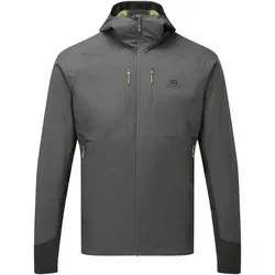 Mountain Equipment Switch Pro Hooded Mens Jacket L Anvil Grey