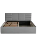 Halmon Schlafkomfort Betten Madera 100 x 200 cm Grau