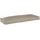 vidaXL Palettenkissen 110 x 40 x 8 cm Taupe 1 St.