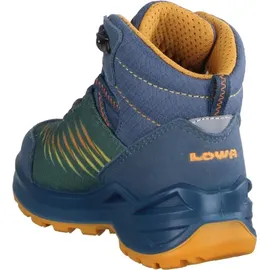 Lowa ZIRROX II GTX MID JR petrol/mango, - Gr.: 34