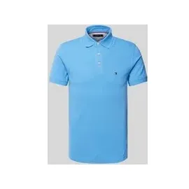 Tommy Hilfiger Herren Poloshirt Kurzarm 1985 Slim Fit, Blau (Blue Spell), XL