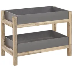 Gartenschrank Grau OLIENA