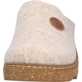 ROHDE Damen Hausschuh Pantoffel Filz zarte Farbe bequem Foggia-D 6120, Größe:42 EU, Farbe:Beige - 42