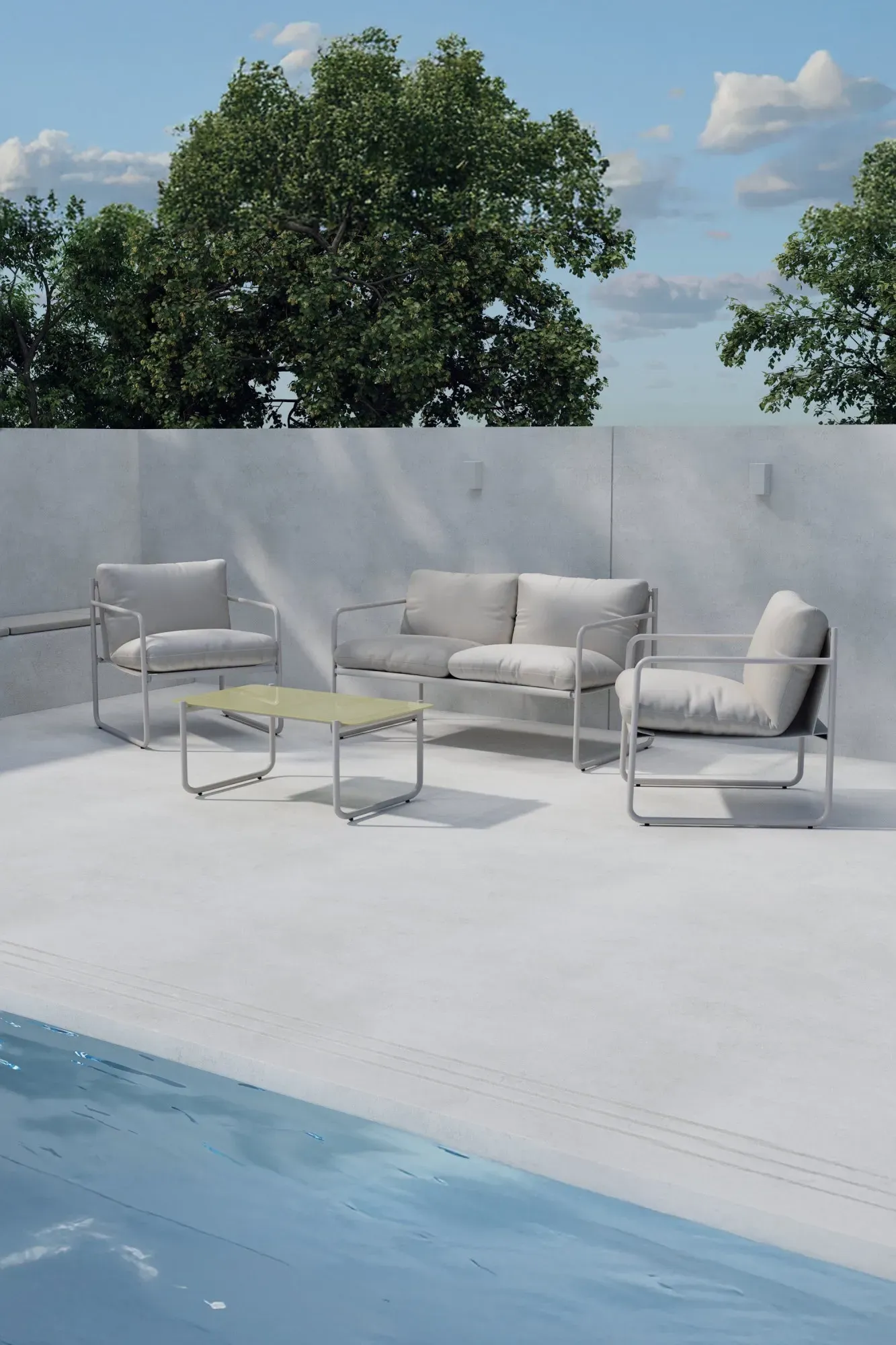 Gartenlounge-Set VENTURE HOME 