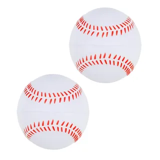 PATIKIL 9" Baseball 6 Pack Autograph Basebälle Weich Masse Standard Erwachsene Leder Training Baseball Unmarkierte Basebälle für Jugendliches Verständnis