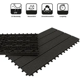 Karat Klickfliese Royal 60 x 30 cm grau