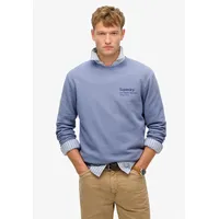 Superdry Core Logo City Sweatshirt - tempest Blue - XL,