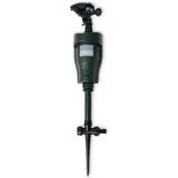 vidaXL Wasserstrahl-Tiervertreiber mit PIR-Sensor Dunkelgrün