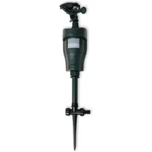 vidaXL Wasserstrahl-Tiervertreiber mit PIR-Sensor Dunkelgrün
