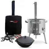 Grillpeter Utschak Timur Ø45 cm silber