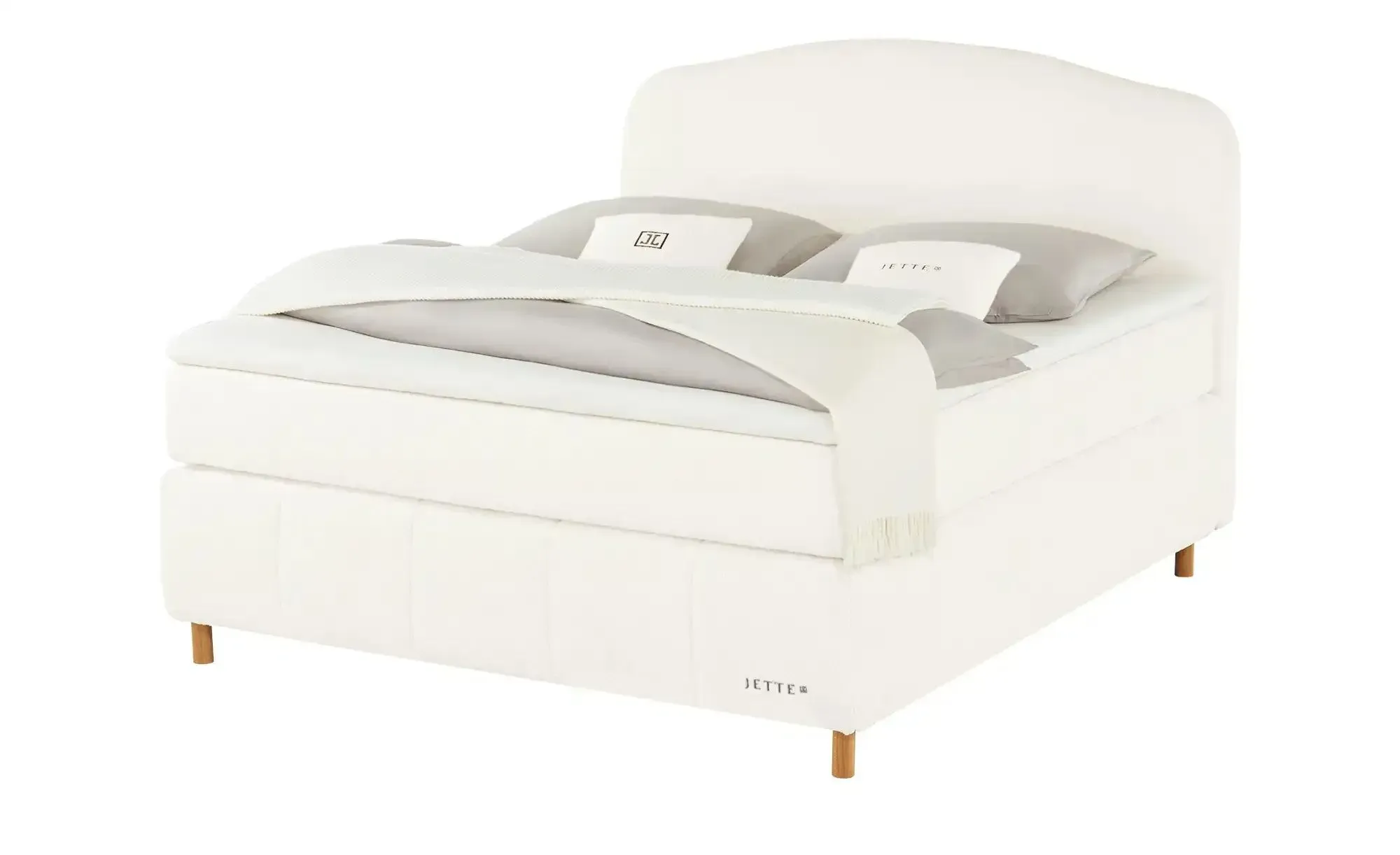 Jette Home Boxspringbett  Jette Cloud ¦ creme ¦ Maße (cm): B: 162 H: 132,5
