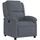 vidaXL Relaxsessel Gyta Dunkelgrau Samt 47 x 99,5 x 47 cm Grau mit Liegeposition