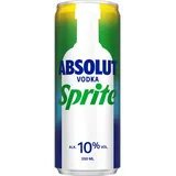 Absolut Vodka & Sprite Ready-to-Drink 10% 0,25 Liter