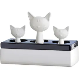 Maximex Luftbefeuchter Katzenfamilie 22 x 15,5 cm weiß