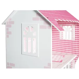 roba Puppenvilla für Ankleidepuppen rosa
