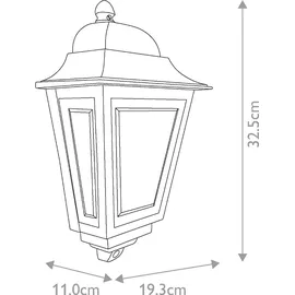 Elstead Lighting Deco Lane Rot - Rot