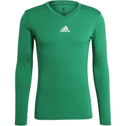 adidas Team Base langarm Funktionsshirt Herren GN7504 - team green S