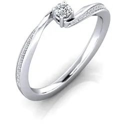Verlobungsring VR32 333er Weiflgold - 8815