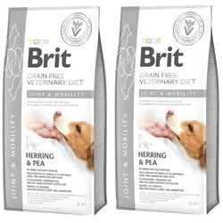 Brit gf Veterinärdiät Hund Mobilität 2x12kg