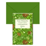 St. Benno Gute Wünsche für dich in deiner Lieblingsfarbe: Grün