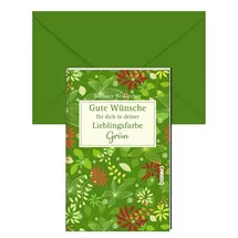 St. Benno Gute Wünsche für dich in deiner Lieblingsfarbe: Grün