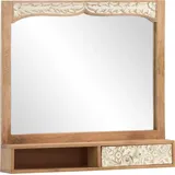 Woodkings Spiegel Delhi 80cm Mango - Braun