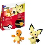 Mattel Mega Construx Pokémon Pokéball Charmander & Pichu (HXP13)