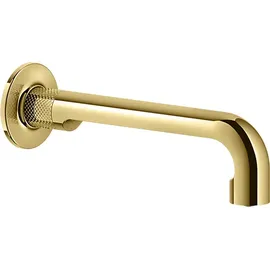 GESSI Inciso Waschtisch-Wandauslauf Gold PVD