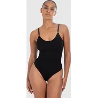 SMILODOX Damen Shapewear String Bodysuit Nysa Schwarz L