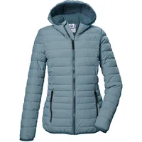 G.I.G.A. DX Damen Steppjacke/Übergangsjacke mit Kapuze GS 65 WMN QLTD JCKT, foggy ocean,