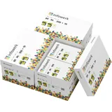 infowerk Druckerpapier Kopierpapier 15000 Blatt (30 x 500) DIN A4 80 g Premium Hochweiß CIE 160 Testsieger PEFC Umweltzertifikat