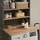 Vicco Waschmaschinenschrank Viktor 66 x 88,2 cm Anthrazit/Goldkraft Eiche