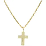 JuwelmaLux Kreuzanhänger Kinder Kreuz Anhänger Gold 333 stukturiert JL20-02-1446 JuwelmaLux (1-tlg)