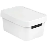 Curver Behälter INFINITY 4,5L mit Deckel Infinity Behälter, Plastik, weiß, 27x19x12