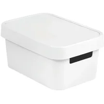Curver Behälter INFINITY 4,5L mit Deckel Infinity Behälter, Plastik, weiß, 27x19x12