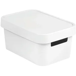 Curver Behälter INFINITY 4,5L mit Deckel Infinity Behälter, Plastik, weiß, 27x19x12