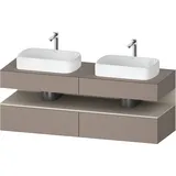 Duravit Waschtischunterschrank wandhängend „Qatego“ 160 × 60 × 55 cm