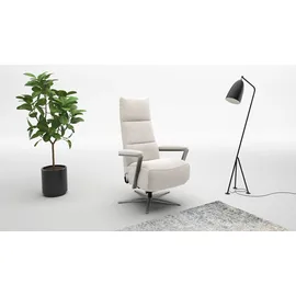 sit&more TV-Sessel Vario Comfort 70 x 124 x 85 cm Beige mit Kopfteilverstellung