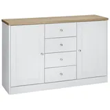 Home Affaire Kommode »Heide« Breite 120 cm, weiß