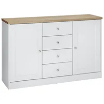 Home Affaire Kommode »Heide« Breite 120 cm, weiß